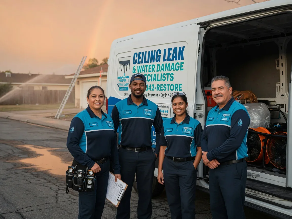 Ceiling Leak Cleanup company in Apple Valley, CA