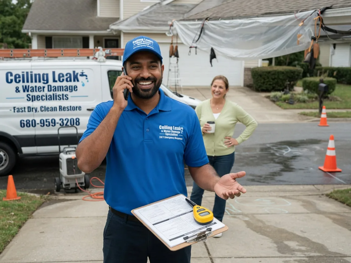 Ceiling Leak Cleanup Apple Valley, CA FAQs